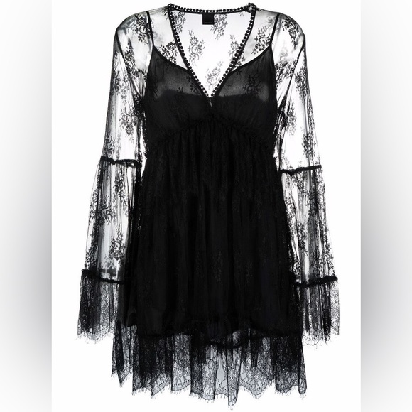 Pinko anguillara lace empire dress - Picture 6 of 10